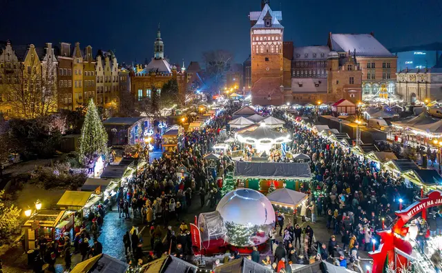 Der Weihnachtsmarkt in Danzig ist einer der schönsten Europas. | Foto: bozonarodzeniowy.pl