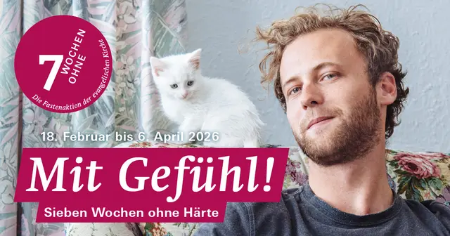 Fastenmotto: "Mit Gefühl! Sieben Wochen ohne Härte" steht in diesem Jahr über der Fastenaktion der evangelischen Kirchen. | Foto: Jodie Griggs / Getty Images