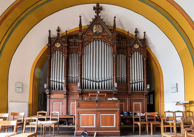 Die Steinmeyer-Orgel von 1906 | Foto: NoRud, CC BY-SA 4.0, https://commons.wikimedia.org/w/index.php?curid=124954238