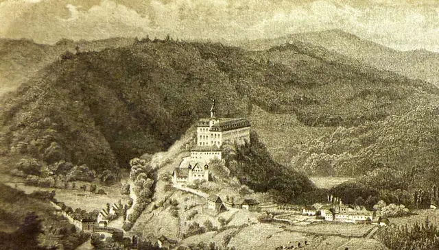 Schloss Schwarzburg (von Osten aus gesehen)