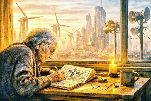 Oma Sandra - (Bild K.I. generiert)