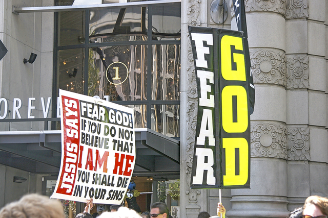 Evangelikale vertreten in den USA oft eine strikte Moral – auch in der Politik. | Foto: epd-bild/Rainer Oettel