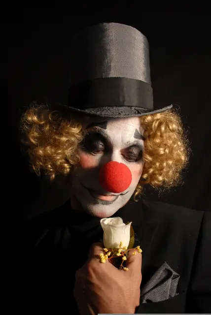 Einen Clown trifft man eher selten auf einem Friedhof an. (Symbolbild) | Foto: pixabay.de/gonzalo Dagnino