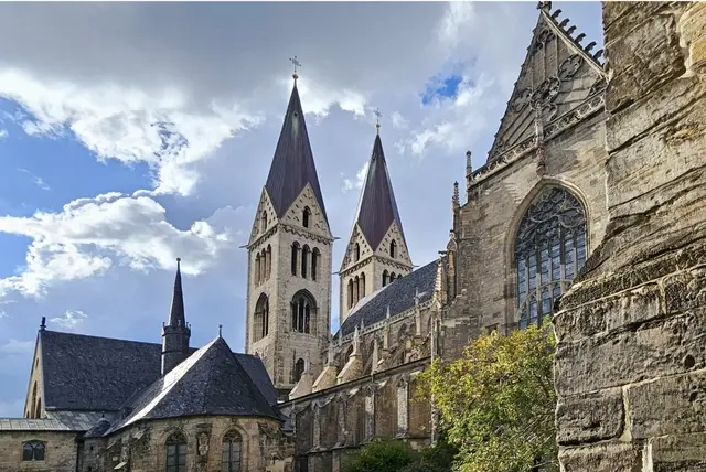 Der Halberstädter Dom - Blick vom Kreuzgang. | Foto: Thomas Nawrath