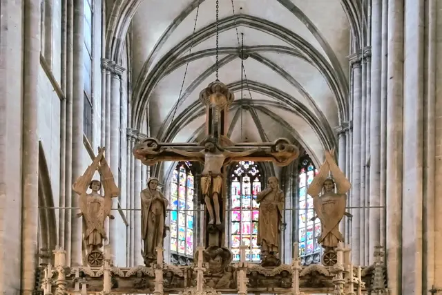 Triumphkreuzgruppe um 1220 | Foto: Thomas Nawrath