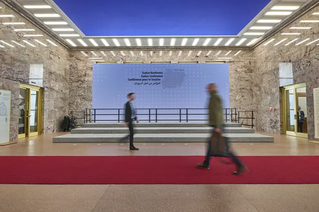 Internationale Sudan-Konferenz in Berlin | Foto: epd-bild/Christian Ditsch