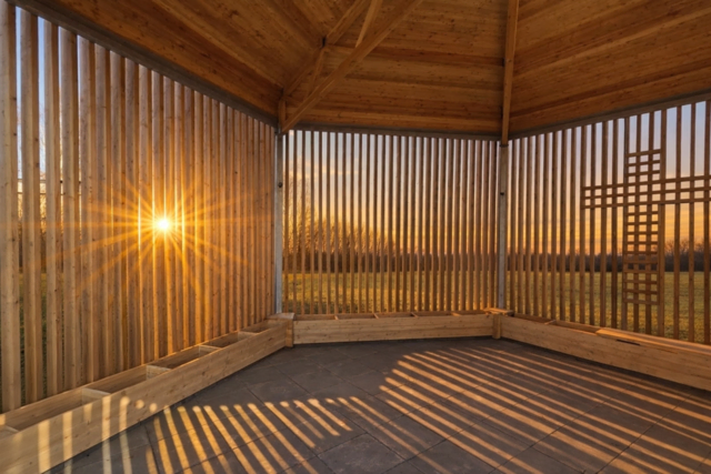 Der Kirchenpavillon auf der Landesgartenschau  | Foto: S. Schmidt