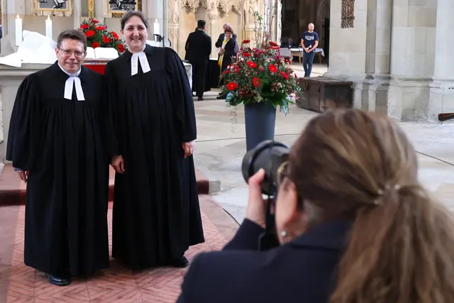 Gelegenheit für Erinnerungsfotos. | Foto: Thomas Nawrath