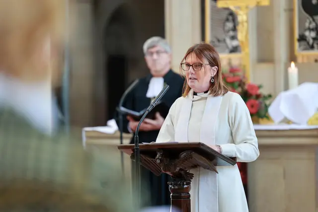 Revd. Rebecca Elliot von der Church of England aus der Diözese Worcester | Foto: Viktoria Kühne