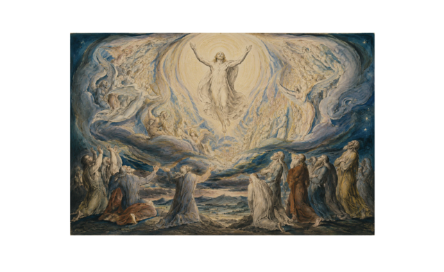 Christi Himmelfahrt (William Blake 1778)