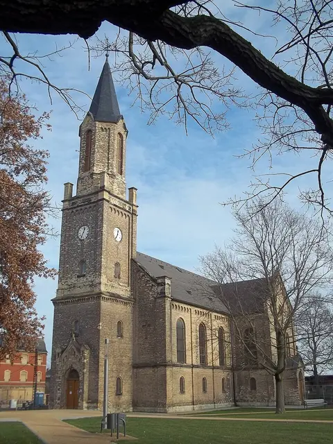 Johanniskirche Leopoldshall | Foto: Ghostwriter123, CC BY-SA 4.0, https://commons.wikimedia.org/w/index.php?curid=45232888