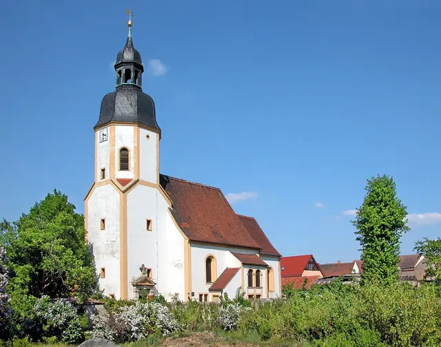 Kirche St. Georgen zu Zabeltitz | Foto: Jörg Blobelt, CC BY-SA 4.0, https://commons.wikimedia.org/w/index.php?curid=125131715