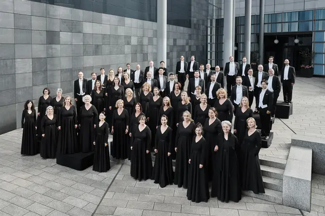 Der MDR-Rundfunkchor ist der größte Chor des öffentlich-rechtlichen Rundfunks und feierte 2024 sein
100-jähriges Bestehen. | Foto: MDR/Kaupo Kikkas