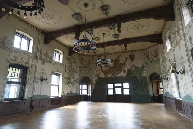 Der Wappensaal. | Foto: Paul-Philipp Braun