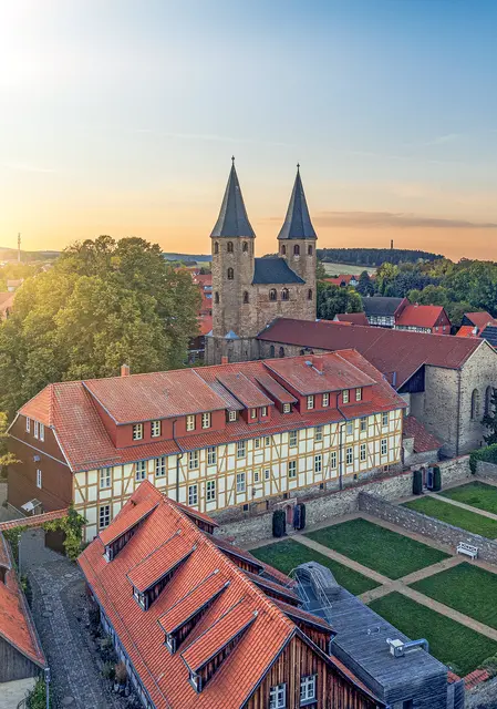 Kloster Drübeck: Hier sind heute Tagungszentrum, Pastoralkolleg, Medienzentrum und das Haus der Stille untergebracht. | Foto: IMG Sachsen-Anhalt