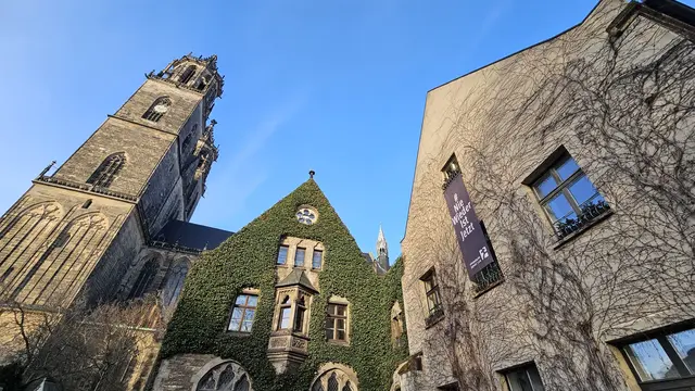 Lothar-Kreyssig-Ökumenezentrum der EKM am Dom zu Magdeburg. | Foto: Foto: Thomas Nawrath