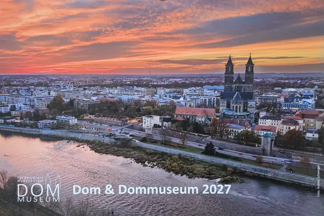 Titelseite des neuen Dom-Kalenders. | Foto: Förderverein Magdeburger Dommuseum / Andrea Schwingel