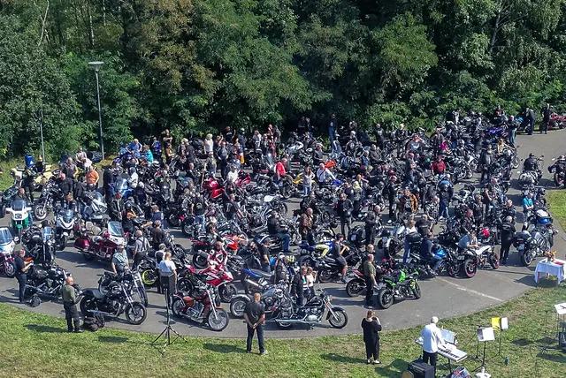 Am 9. August erwarten in diesem Jahr die Organisatoren wieder mehrere Hundert Motorradfahrer zum 10. Bikergottesdienst in Bitterfeld. | Foto: C. Toaspern