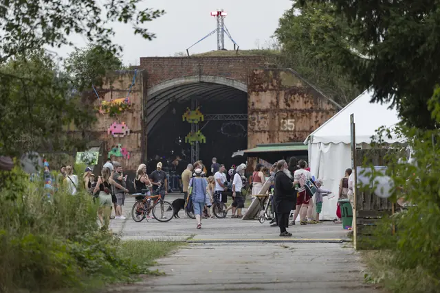 Das Freakstock Festival der Jesusfreaks auf dem Flugplatz Allstedt in Sachsen-Anhalt . | Foto: epd-bild/Paul-Philipp Braun