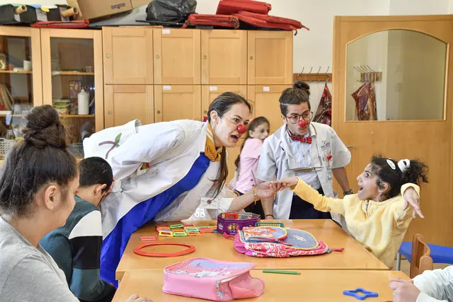 Auch der Spaß kommt nicht zu kurz. Das Förderzentrum in Beit Jala betreut täglich 250 Kinder und Jugendliche. | Foto: Lifegate