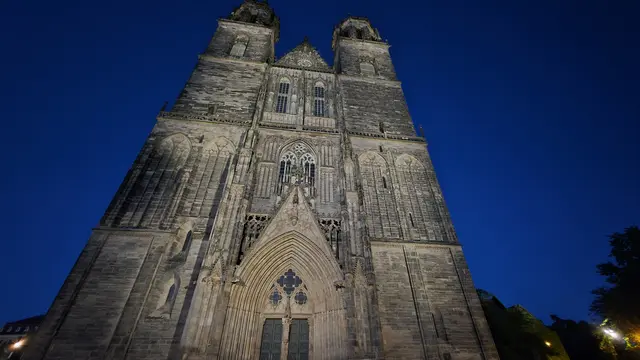 Der Magdeburger Dom am Abend. | Foto: Thomas Nawrath