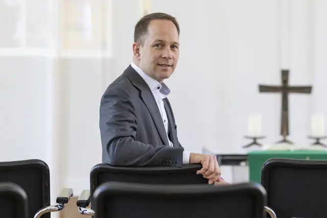 Thorsten Kirschner ist evangelischer Militärgeneraldekan. | Foto: Paul-Philipp Braun