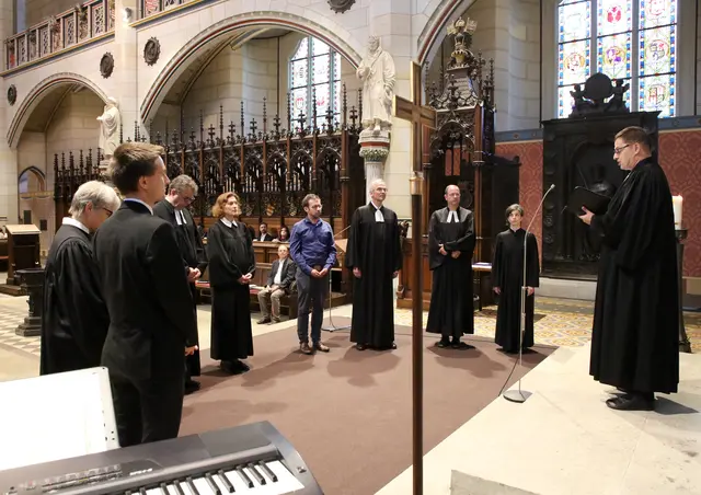 Mit dem Ausscheiden der Evangelisch-Lutherischen Landeskirche Sachsens aus der Ausbildungskooperation in Wittenberg im April waren die Stellen vakant geworden. Nun sei das Team der Studienleitung wieder komplett. | Foto: Predigerseminar Wittenberg