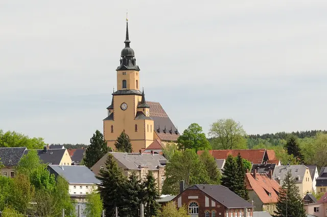 Stadtkirche zu Oederan | Foto: Tilman2007, CC BY-SA 3.0, https://commons.wikimedia.org/w/index.php?curid=41485583
