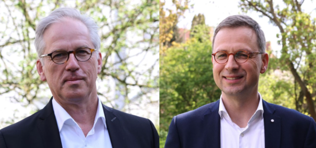 Kirchenpräsident Karsten Wolkenhauer und Prädes Jan Brademann | Foto: Landeskirche Anhalts