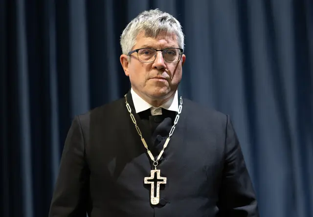 Der Bischof der mitteldeutschen Landeskirche, Friedrich Kramer, sieht im Ausgang der Wahl in Sachsen-Anhalt eine Spaltung des Landes.  | Foto: epd-bild/Paul-Philipp Braun