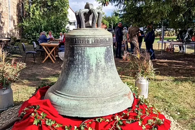 Die Glocke der St. Johanniskirche in Nohra | Foto: Ruth Stamm