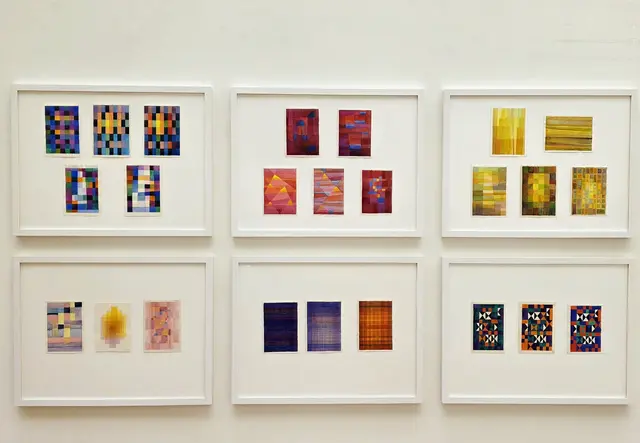 Benita Koch-Otte: Farbstudien, 1961-1968

Historische Sammlung der v. Bodelschwinghschen Stiftungen Bethel | Foto: Thomas Nawrath