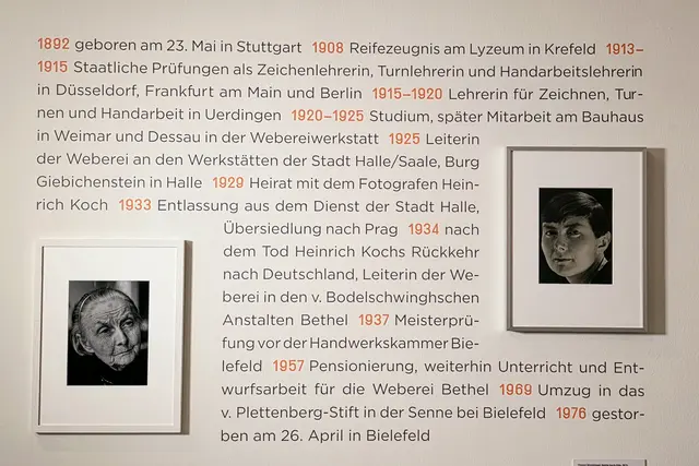 Ein bewegtes Leben für die Kunst und mit den Menschen: Benita Koch-Otte (1892-1976) | Foto: Thomas Nawrath
