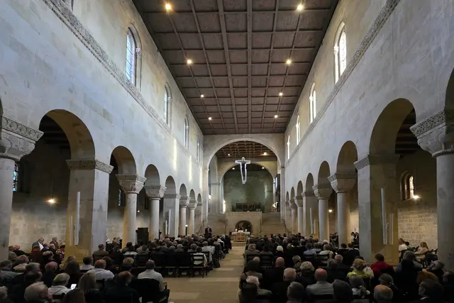 Feierliche Eröffnung des Schlossmuseums mit geladenen Gästen am 30. September in der Stiftskirche. Seit dem 3. Oktober ist das neue Schlossmuseum für alle Besucher geöffnet. | Foto: Thomas Nawrath