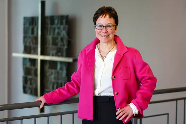 Die Präses der Evangelischen Kirche von Westfalen, Adelheid Ruck-Schroeder | Foto:  epd-bild/Friedrich Stark