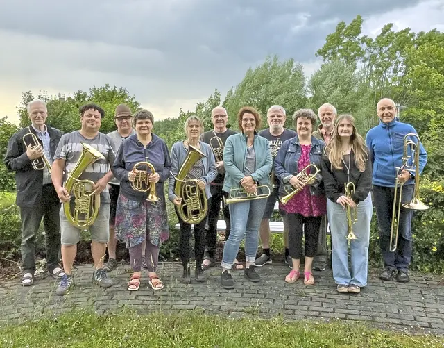 Der Neinstedter Posaunenchor | Foto: Evangelische Stiftung Neinstedt