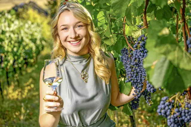 Emma Meinhardt war ein Jahr als Weinbotschafterin unterwegs. | Foto: Nicky Hellfritzsch