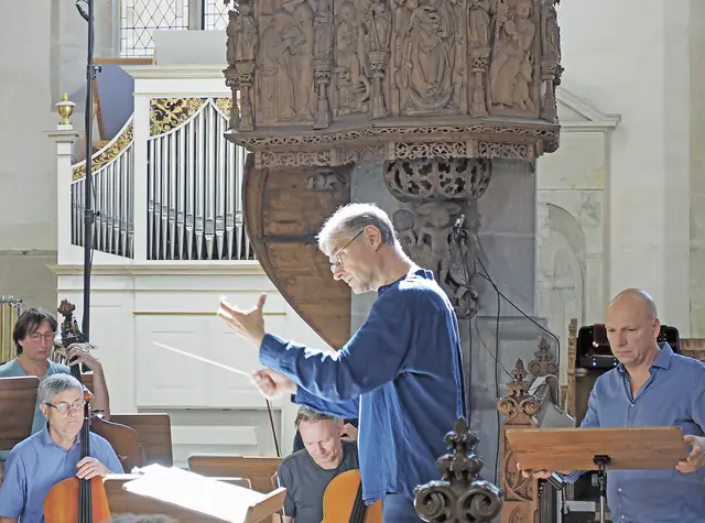 Stefan Mücksch ist seit 1996 Kantor der evangelischen Kirchengemeinde Merseburg. | Foto: Birgit Kraft