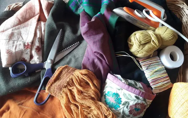 Foto: bunte tuche