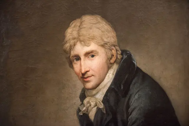 Porträt des Pädagogen Johannes Daniel Falk (1768 - 1826) am 17.01.2016 im Johannes Daniel Falk Museum in Weimar.  | Foto: epd-bild/Maik Schuck