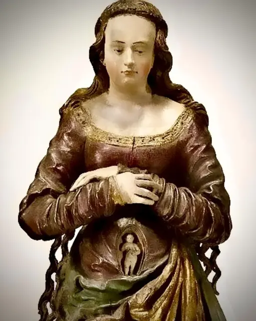 Foto Imago/Krack: Lindenholzskulptur um 1520 Bayerisches Nationalmuseum